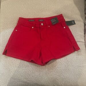 Wild Fable Red Jean Shorts